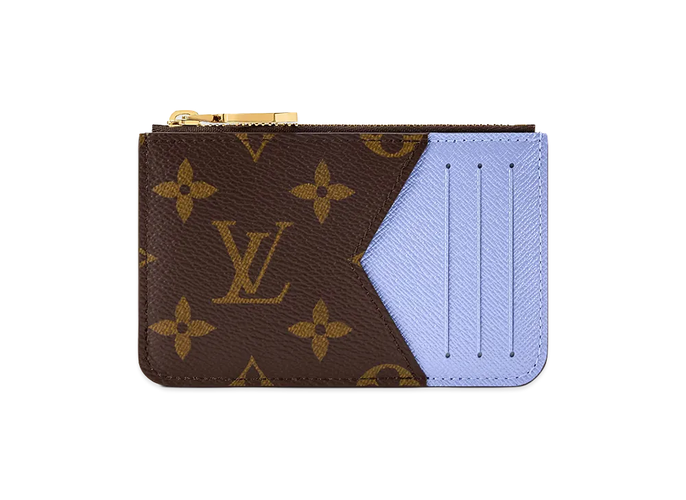Louis Vuitton Romy Card Holder Monogram "Blue Frost"