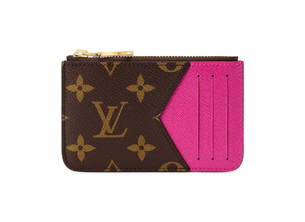 Louis Vuitton Romy Card Holder Monogram "Frozen Orchid"