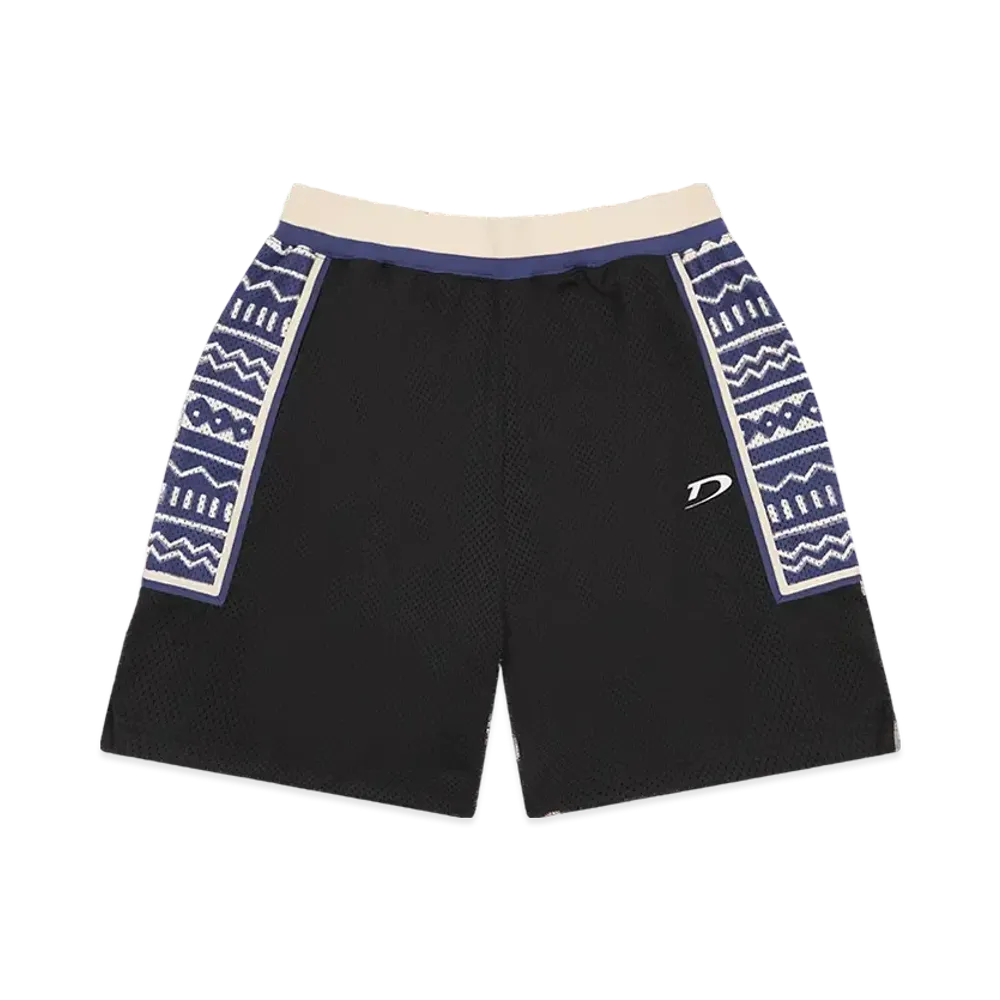 DENIM TEARS Game Shorts "Black"