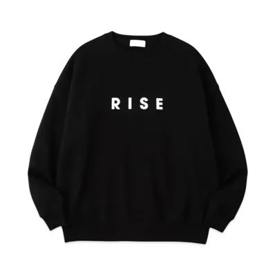 Graphpaper 0563 Rise Oversized Sweat "Black"