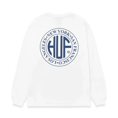 HUF Regional LS Tee "White"