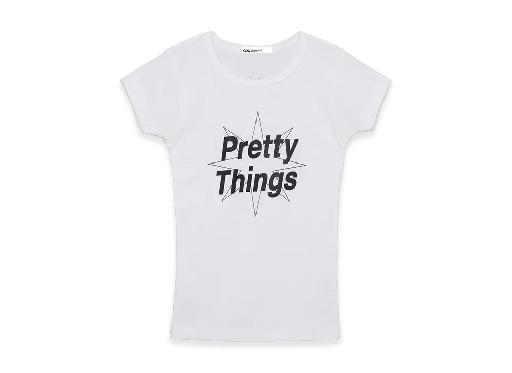 GDC x Pretty Things Mini Tee "White"