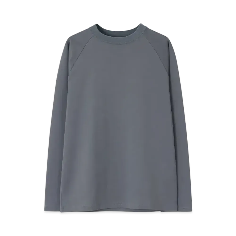Paul Smith RED EAREmbroidered Rabbit Long Sleeve Cut And Sewn "Gray"