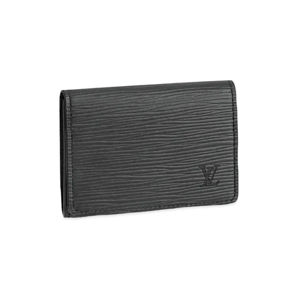 Louis Vuitton Enveloppe Carte de Visite Epi Leather "Noir"