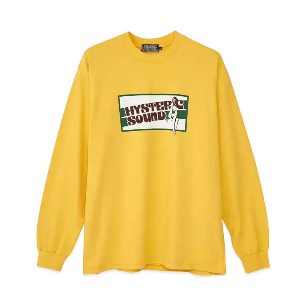 HYSTERIC GLAMOUR Hysteric Sound T-Shirt "Yellow"