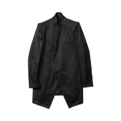 JULIUS Stand Collar Prism Coat "Black"