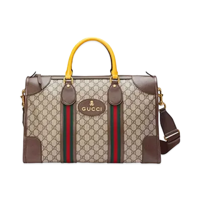 GUCCI Neo Vintage GG Supreme Web Duffel Bag