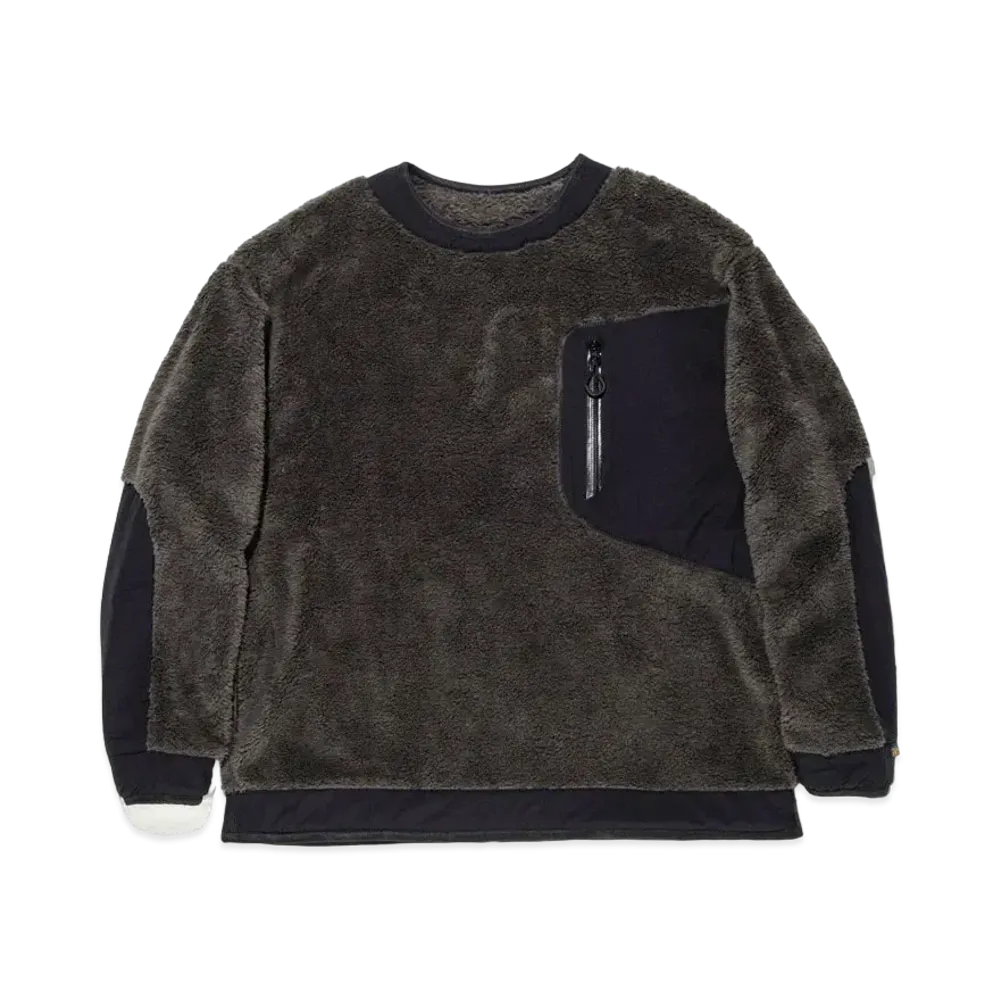 CMF OUTDOOR GARMENT Precold Fleece Tee "Chacoal Black"