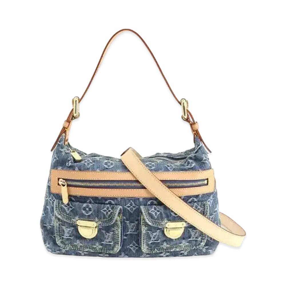 Louis Vuitton Monogram Denim Baggy PM