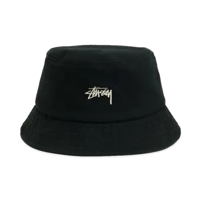 Stussy Stock Bucket Hat "Black"