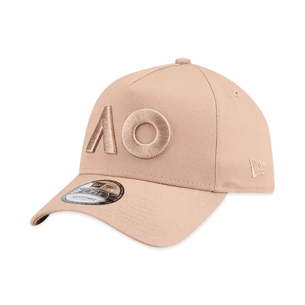NEW ERA 9FORTY A-Frame Australian Open AO "Beige"