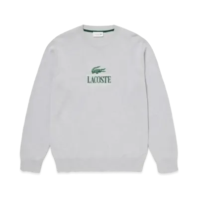 LACOSTE Classic Knit Sweater "Grey"