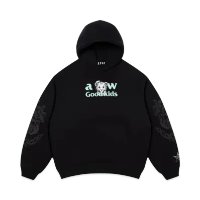 A FEW GOOD KIDS Lion Logo Hoodie "Black"