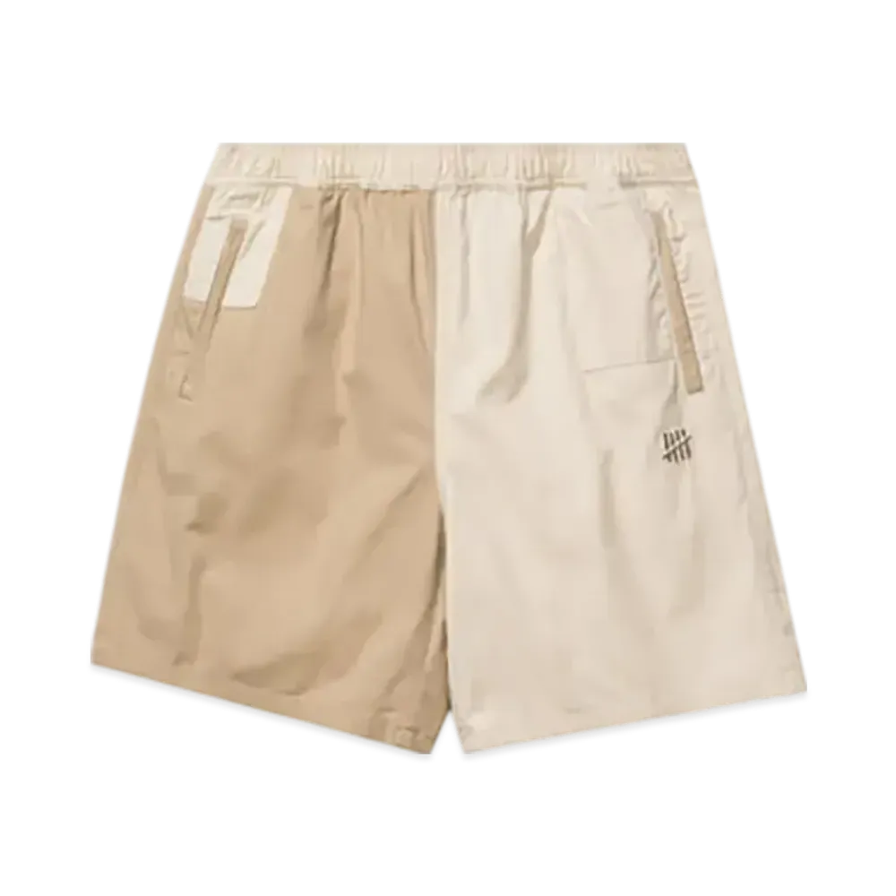 UNDEFEATED Patchwork Short "Tan"