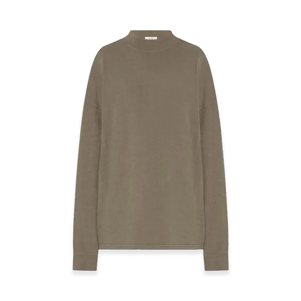 The Row Women's Raveena Cotton T-Shirt "Light Sepia"