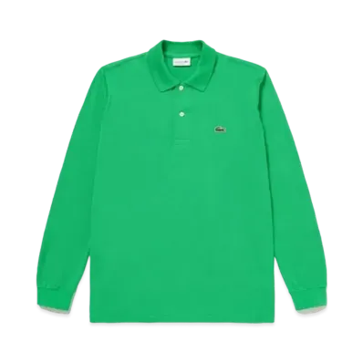 LACOSTE Original Fit Long Sleep Polo Shirt "Green"