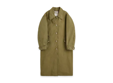 OUR LEGACY Women's Tundra Coat "Pigment Khaki Knife Edge Twill"