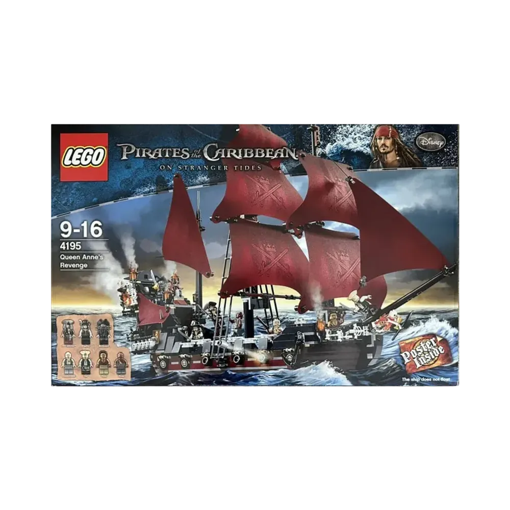 LEGO PIRATES of the CARIBBEAN "Queen Anne's Revenge" [4195]
