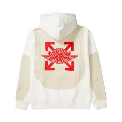 OFF-WHITE / Jordan Hoodie "White"