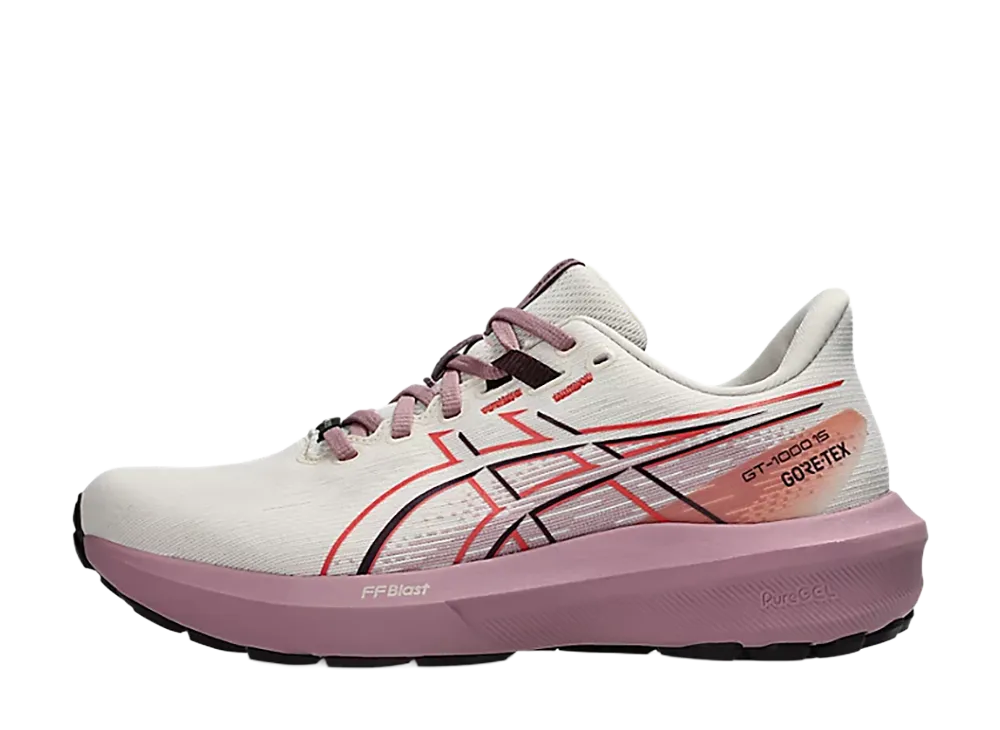 Asics Women's GT-1000 15 GORE-TEX "Rose Dust/Taro Purple"