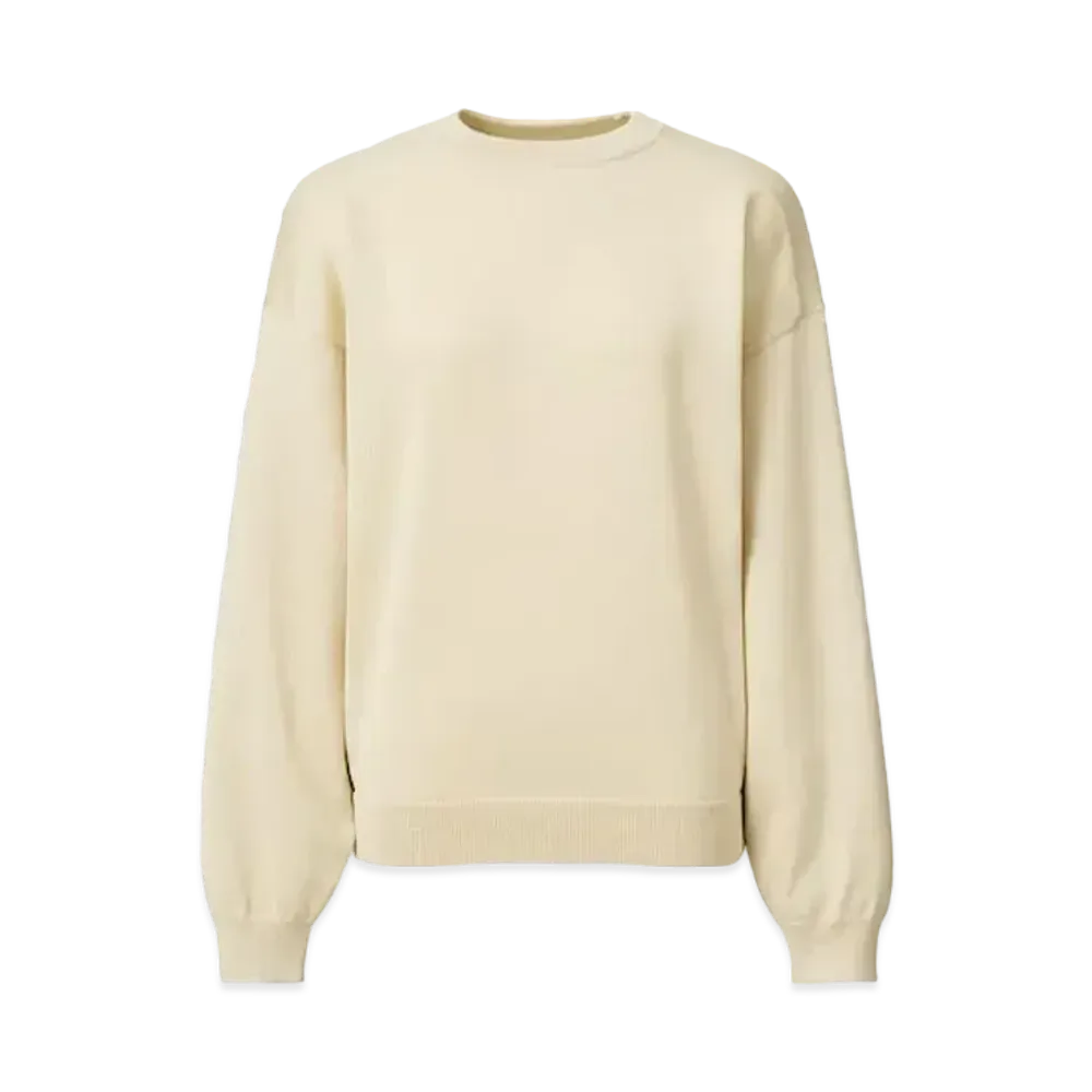 Uniqlo U 24SS Crew Neck Wide Sleeve Sweater "Beige"