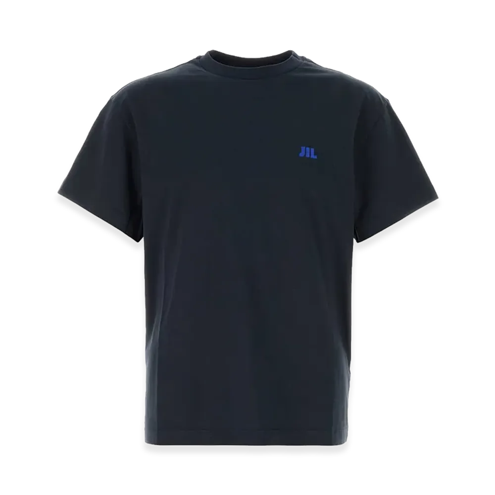 Jil Sander Cotton T-Shirt "Midnight Blue"