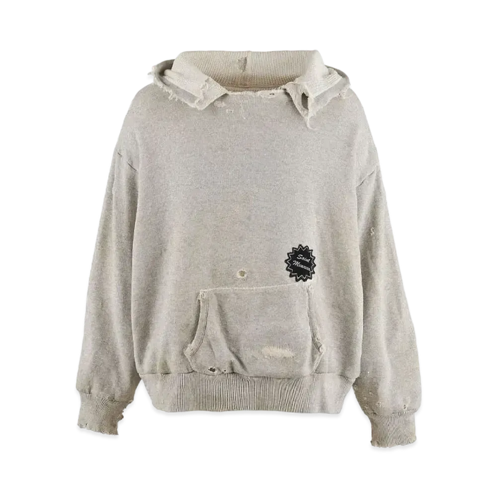 Saint Mxxxxxx 24SS Hoodie_Double Face "Gray"