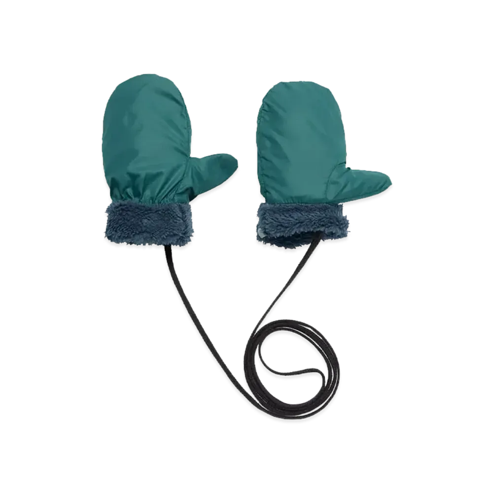 The North Face Baby Reversible Cozy Mitt Baby "Atlantic Deep Green"