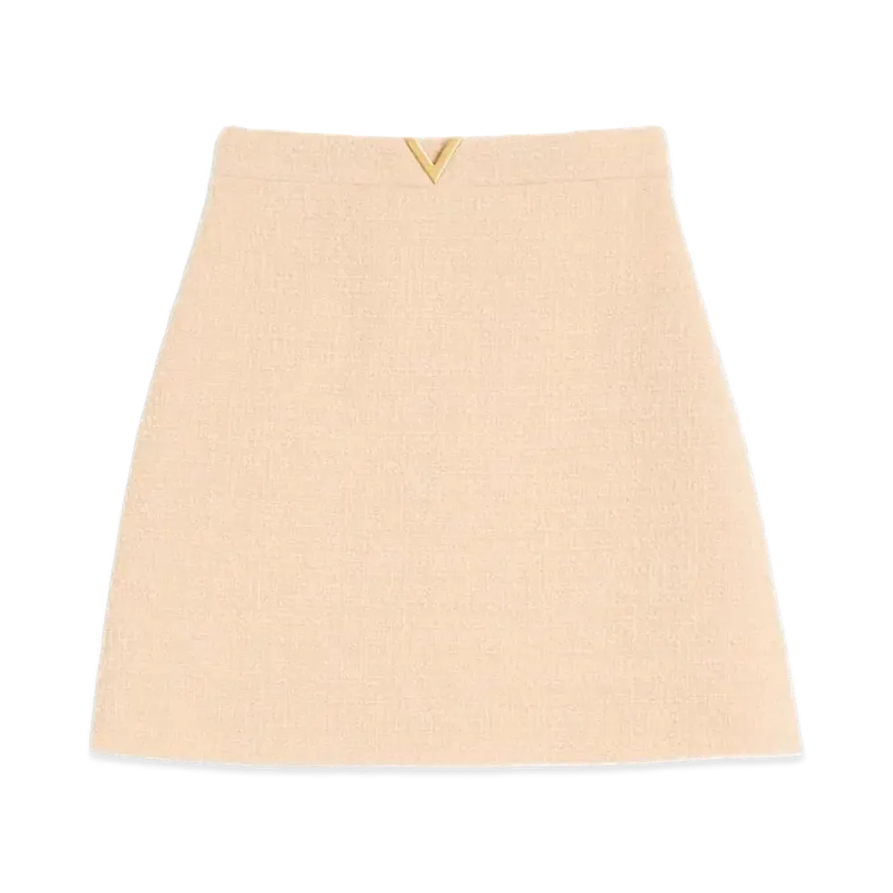 Valentino Women's Skirts "Pink Beige"