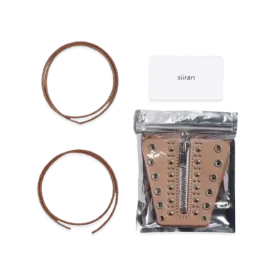 siiran Dunk Custom Zipper Unit Studs Natural czdl02sn "NATURAL/NATURAL"