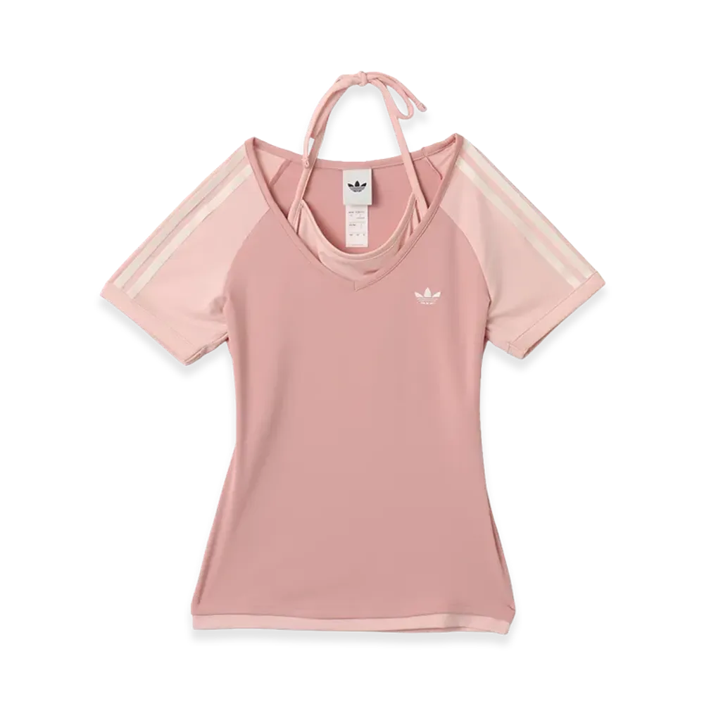 adidas Summer Glow Vintage T-Shirt "Pink"