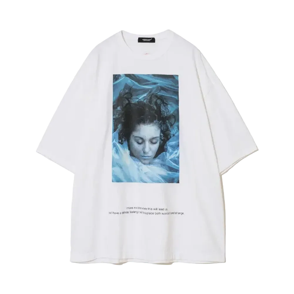 UNDERCOVER Twin Peaks Cotton Wide T-Shirt "White"