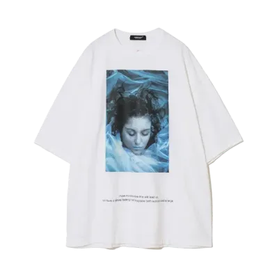 UNDERCOVER Twin Peaks Cotton Wide T-Shirt "White"