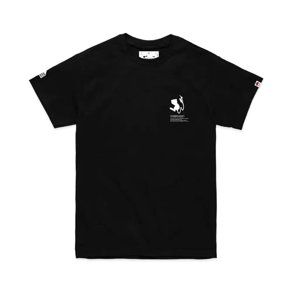 FRAGMENT x POKEMON THUNDERBOLT PROJECT MEW T-SHIRT "Black"