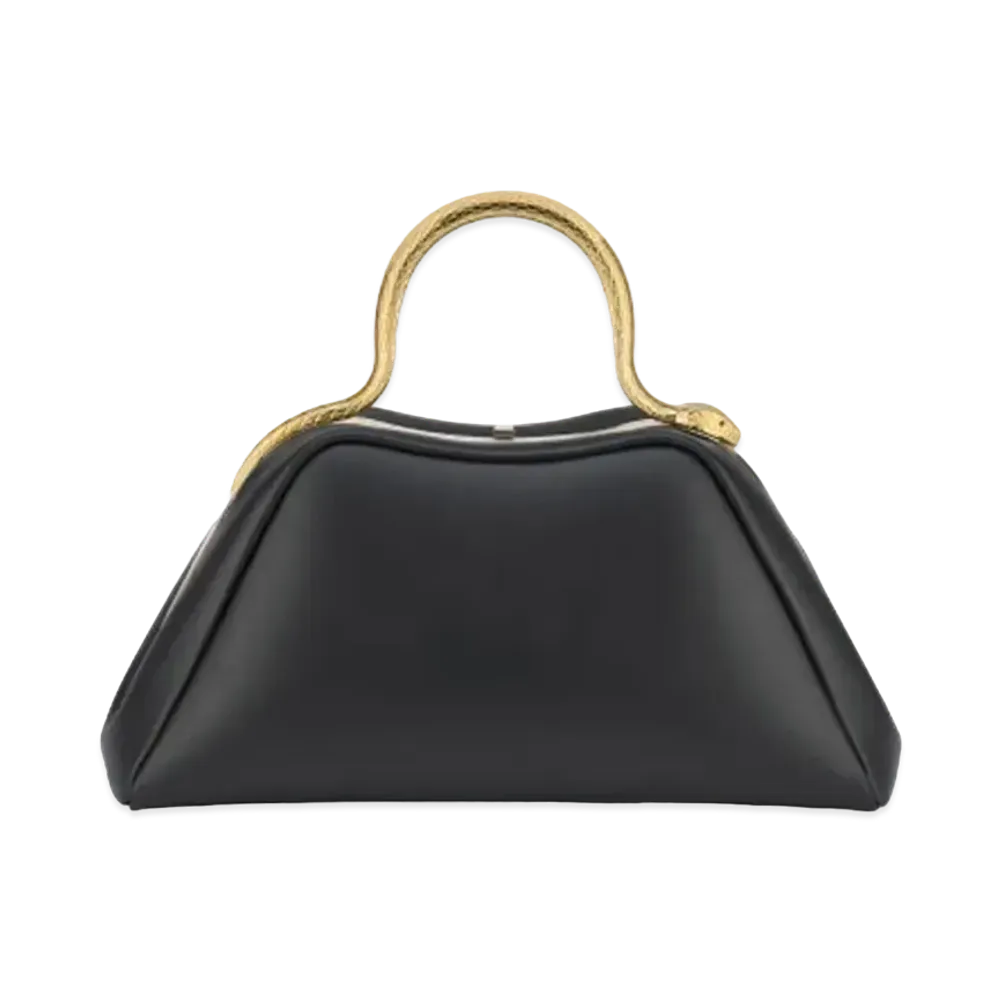 BVLGARI Serpentine Top Handle "Black"