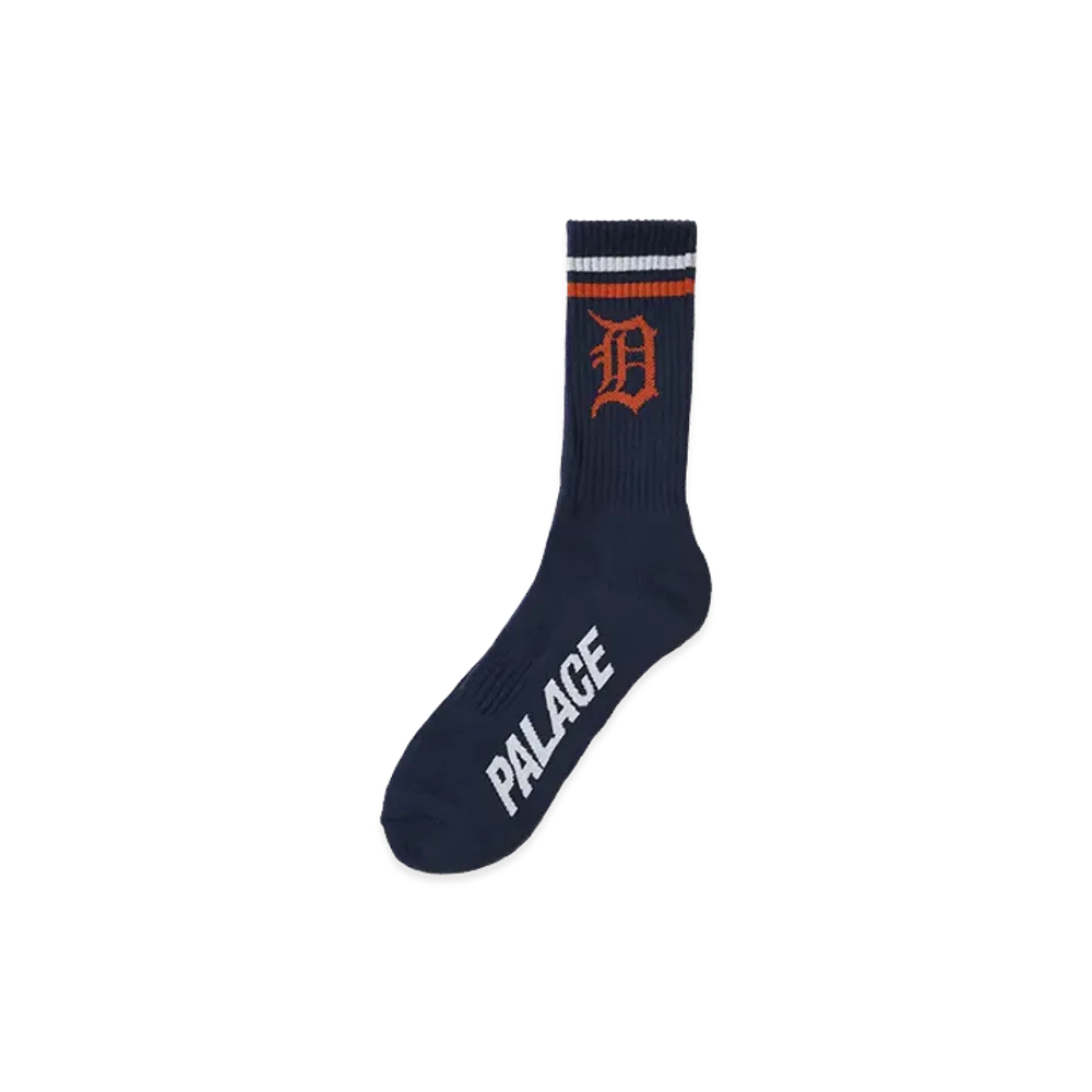 PALACE x Detroit Tigers Sock "Navy"