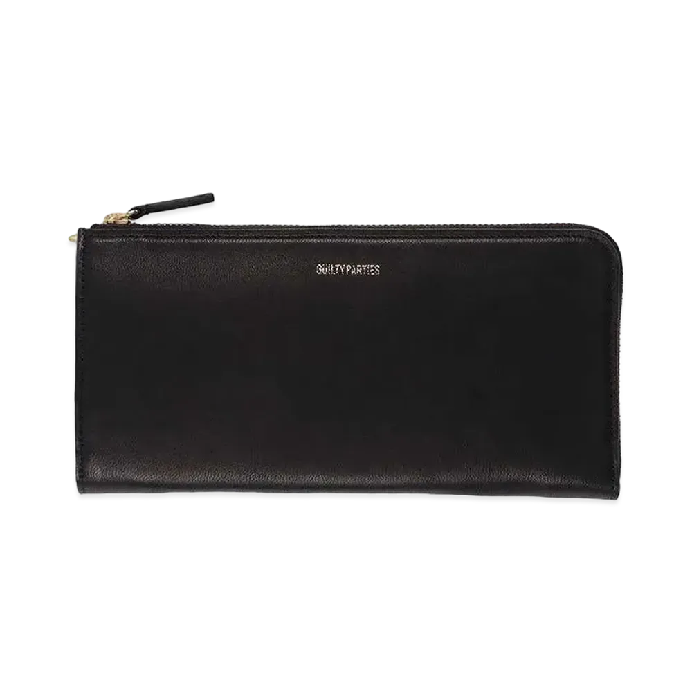 WACKO MARIA Speak Easy / Round Zip Long Wallet "Black"