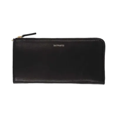 WACKO MARIA Speak Easy / Round Zip Long Wallet "Black"