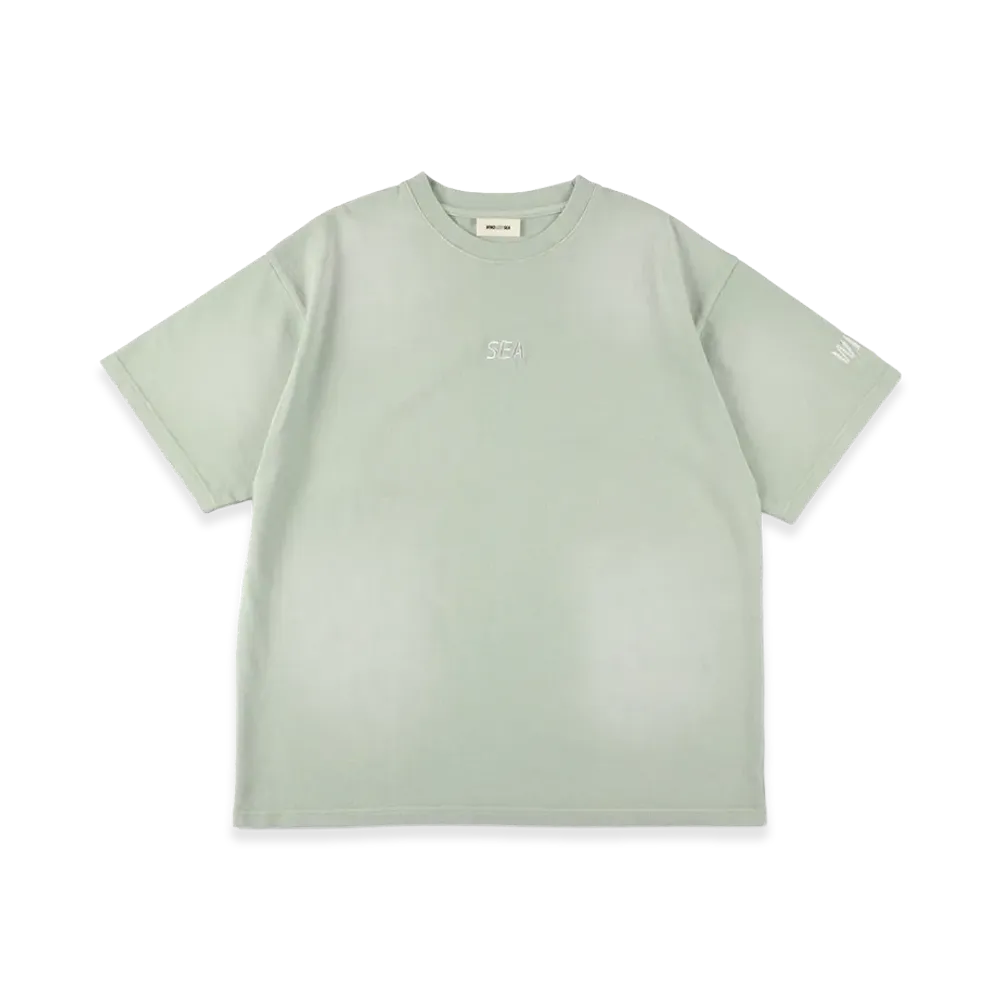 WIND AND SEA Sulfur Dyeing Logo S/S Tee "Mint"