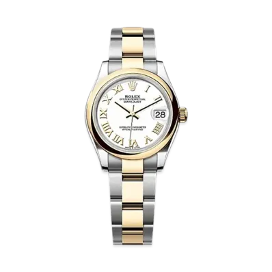 ROLEX Datejust 31mm Oystersteel & Yellow Gold 278243 "White Mother-of-Pearl"