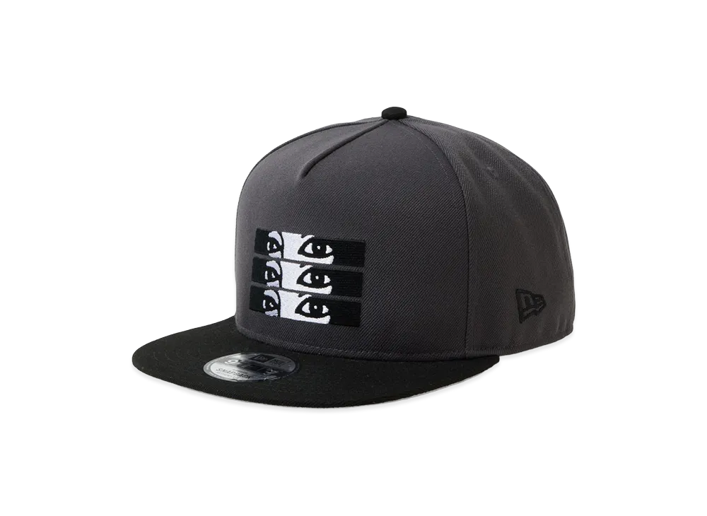 NEW ERA x KANSAI YAMAMOTO 9Fifty A-Frame Face "Dark Graphite/Black"