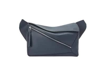 LOEWE Large Puzzle Bumbag In Classic Calfskin "Ocean"