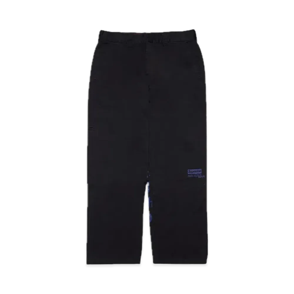 Supreme x JUNYA WATANABE COMME des GARCONS MAN Printed Work Pant "Black"