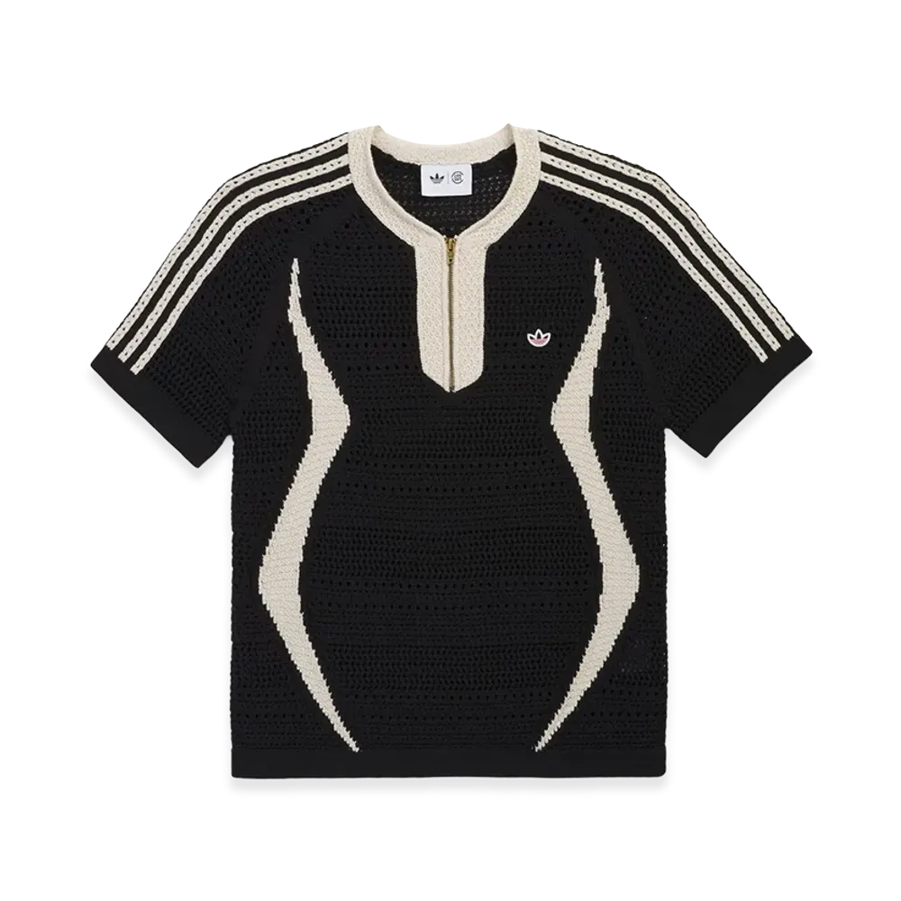 adidas x CLOT Knit Jersey by Edison Chen "Black/Wonder White"