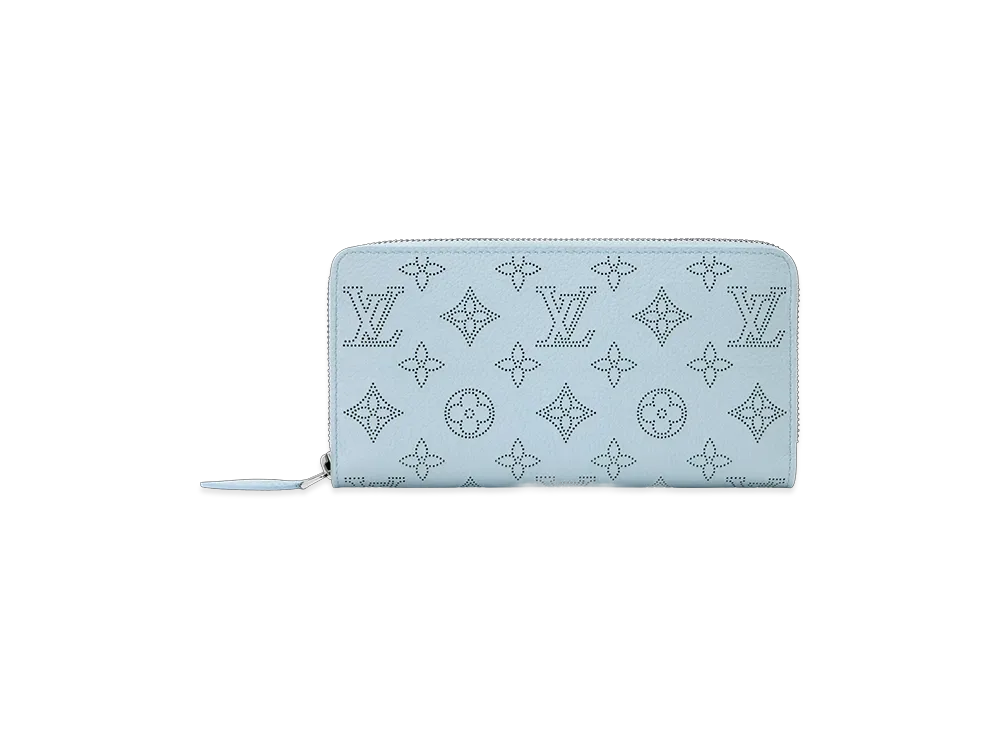 Louis Vuitton Zippy Wallet Mahina "Blue Olympus"