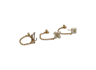 Louis Vuitton LV Floragram Earrings "Gold"