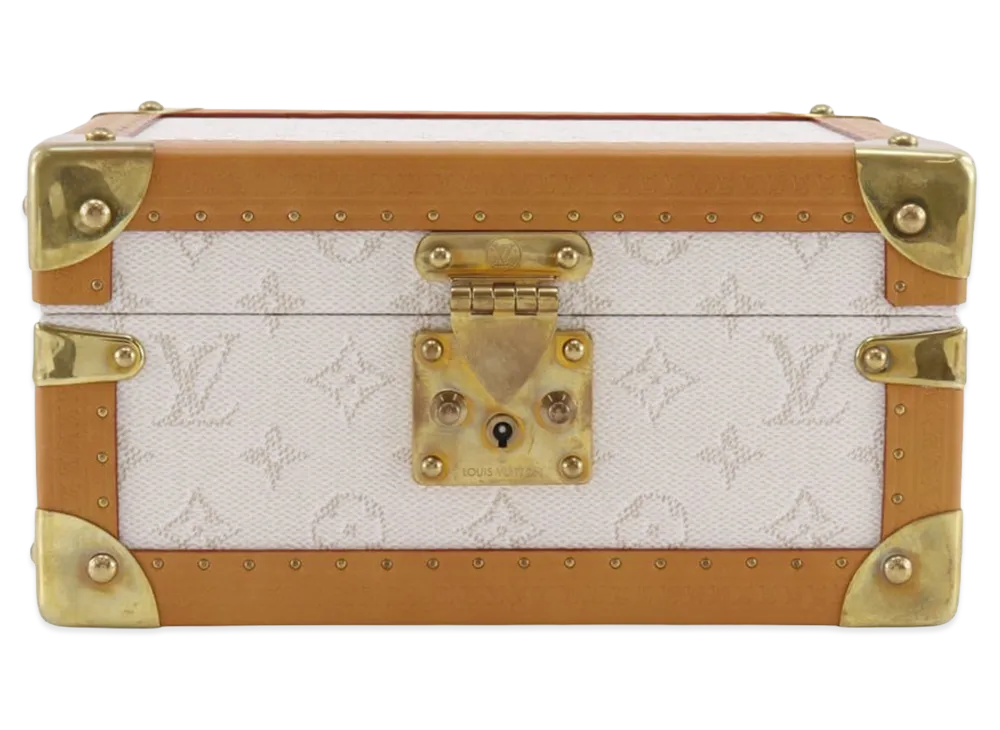 Louis Vuitton Coffret Tresor 24 Monogram Heritage "White"