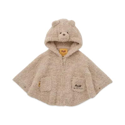 GELATO PIQUE x Steiff Baby Jimmy Poncho "Brown"