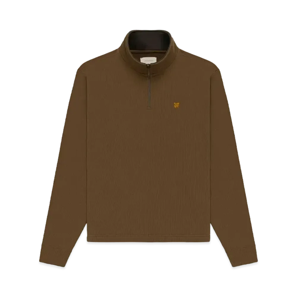 Aime Leon Dore Crest Quarter Zip Pullover "Olive"