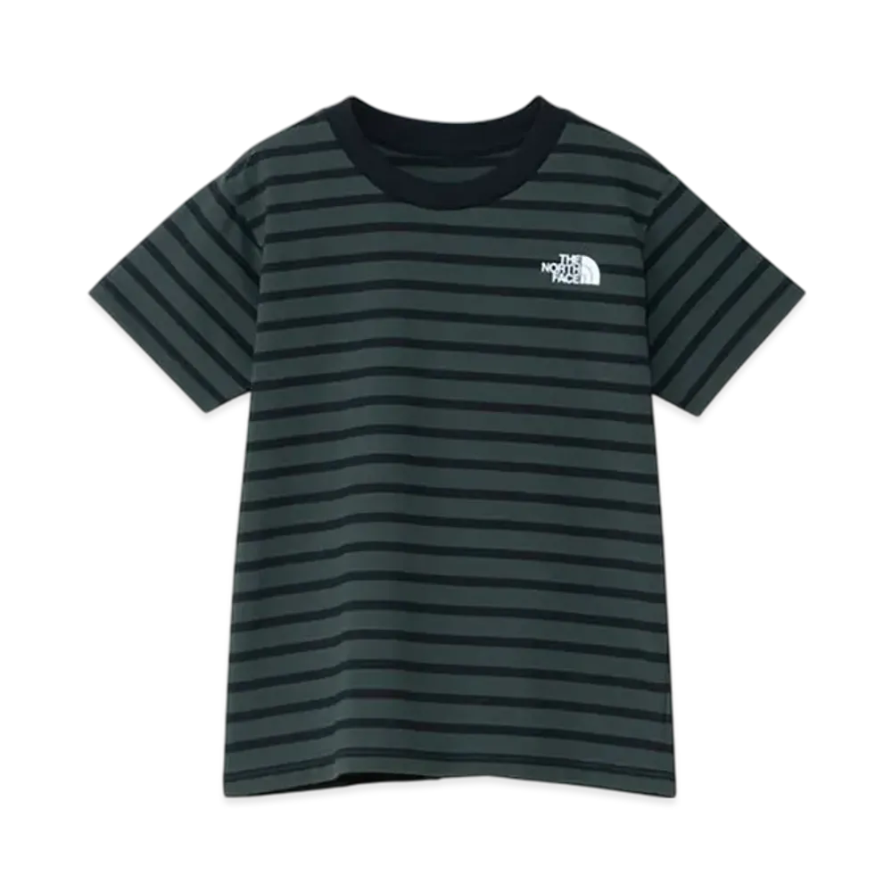 The North Face Kids Toddler Short Sleeve Field Striped Tee "Alpine"